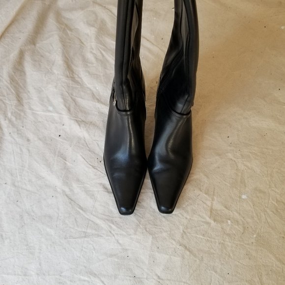 JOAN & DAVID CIRCA CjStanton Black Leather Boots 8M NEW w/o Tags - Picture 7 of 10